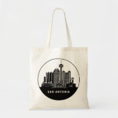 San Antonio Texas Tote Bag (Voorkant)