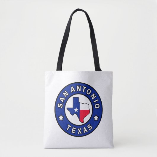 San Antonio Texas Tote Bag (Voorkant)