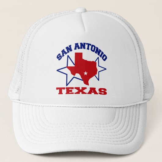 San Antonio, Texas Trucker Pet (Voorkant)