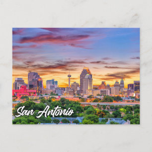San Antonio, Texas, Verenigde Staten Briefkaart