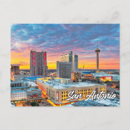 San Antonio, Texas, Verenigde Staten Briefkaart