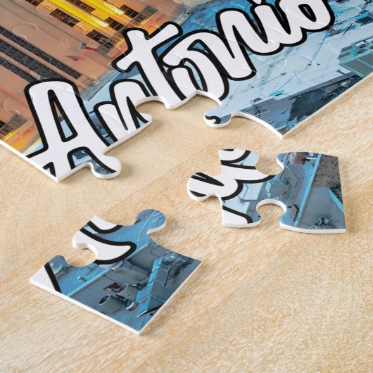 San Antonio, Texas, Verenigde Staten Legpuzzel (Zijkant)