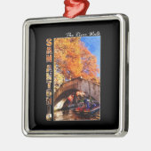 San Antonio, Texas: Walkbrug Metalen Ornament (Links)
