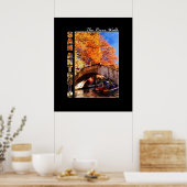 San Antonio, Texas: Walkbrug Poster (Keuken)