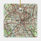 San Antonio Topo Keramisch Ornament (Achterkant)