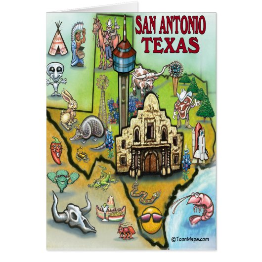 San Antonio TX (Voorkant)