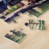 San Antonio TX - Brug op Paseo Del Rio Legpuzzel (Zijkant)