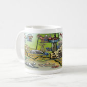 San Antonio TX Koffiemok (Voorkant links)