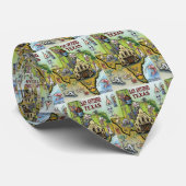 San Antonio TX Stropdas (Opgerold)