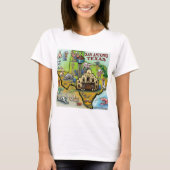 San Antonio TX T-shirt (Voorkant)