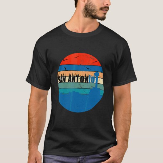 San Antonio Tx T-shirt (Voorkant)