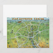 San Antonio Uitnodiging (Voorkant / Achterkant)