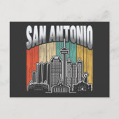 San Antonio Vintage Briefkaart (Voorkant)