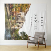 San Antonio Wedding Photo Backdrop Wandkleed (In Situ (horizontaal))