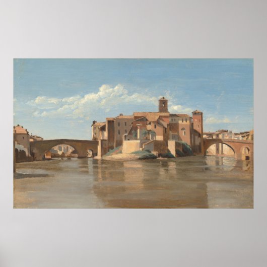 San Bartolomeo - Jean-Baptiste - Corot Fine Art Poster (Voorkant)