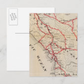 San Benito, Fresno, Monterey, San Luis Obispo Briefkaart (Voorkant / Achterkant)