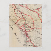 San Benito, Fresno, Monterey, San Luis Obispo Briefkaart (Voorkant)