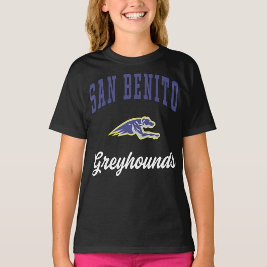 San Benito High School Greyhounds T-Shirt (Voorkant)