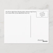 San Benito Homecoming Parade Briefkaart (Achterkant)