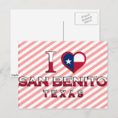 San Benito, Texas Briefkaart (Voorkant / Achterkant)