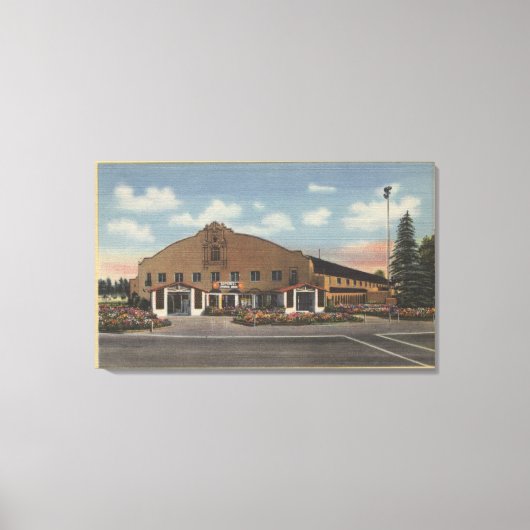 San Bernardino, CA - Huis van het Nationaal Sinaas Canvas Afdruk (Voorkant)