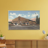 San Bernardino, CA - Huis van het Nationaal Sinaas Canvas Afdruk (Insitu (Woonkamer))