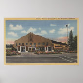 San Bernardino, CA - Huis van het Nationaal Sinaas Poster (Voorkant)