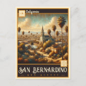 San Bernardino, Californië |  BRIEFKAART (Voorkant)