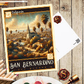 San Bernardino, Californië |  BRIEFKAART