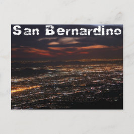 San Bernardino Californië Briefkaart