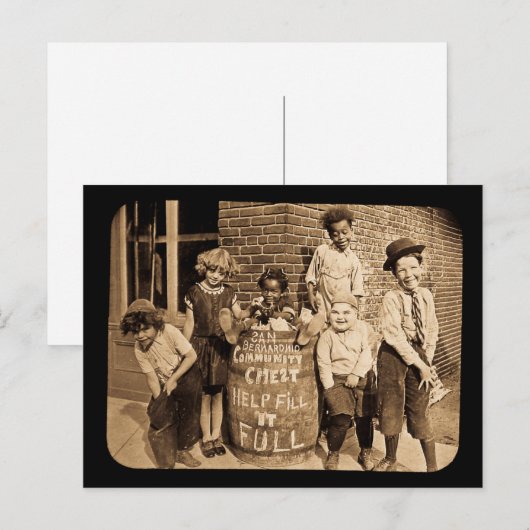 San Bernardino Community Chest -  Briefkaart (Voorkant / Achterkant)