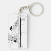 San Bernardino-diagram / taxidiagram Sleutelhanger (achterkant)