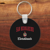 San Bernardino High School Kardinalen C3 Sleutelhanger (Voorkant)