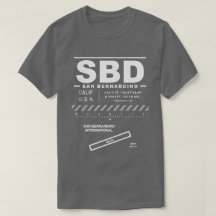 San Bernardino International Airport SBD T-Shirt