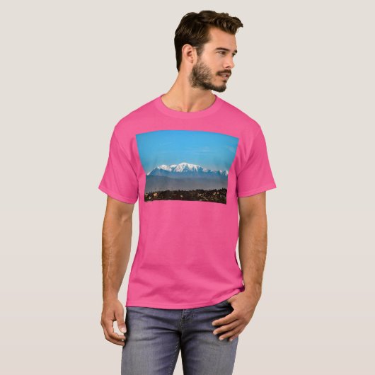 San Bernardino Mountains Actief T-shirt (Voorkant volledig)