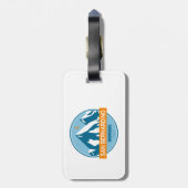 San Bernardino Mountains California Bagagelabel (Achterkant verticaal)