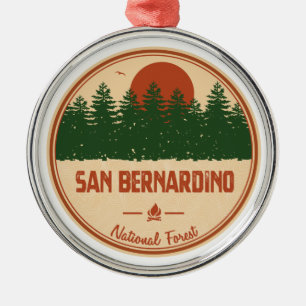 San Bernardino Nationaal bos Metalen Ornament