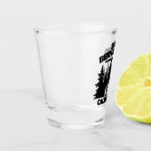 San Bernardino Nationaal bos Shot Glas (Links)