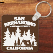 San Bernardino Nationaal bos Sleutelhanger (Achterkant)
