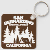 San Bernardino Nationaal bos Sleutelhanger (Achterkant)