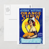 San Bernardino Poster 1917 Briefkaart (Voorkant / Achterkant)