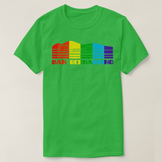 San Bernardino Pride San Bernardino LGBT Gift LGB T-shirt (Design voorkant)