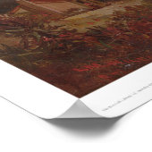 San Bernardino van de Mission Ruins (1232) Poster (Hoek)