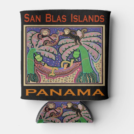 San Blas-eilanden Panama Mola Blikjeskoeler (Voorkant)