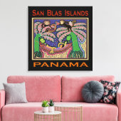 San Blas-eilanden Panama Mola Canvas Afdruk (Insitu (Woonkamer))
