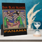 San Blas-eilanden Panama Mola Fotoplaat (Zijkant)