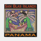 San Blas-eilanden Panama Mola Magneet (Voorkant)