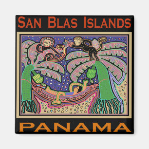 San Blas-eilanden Panama Mola Magneet