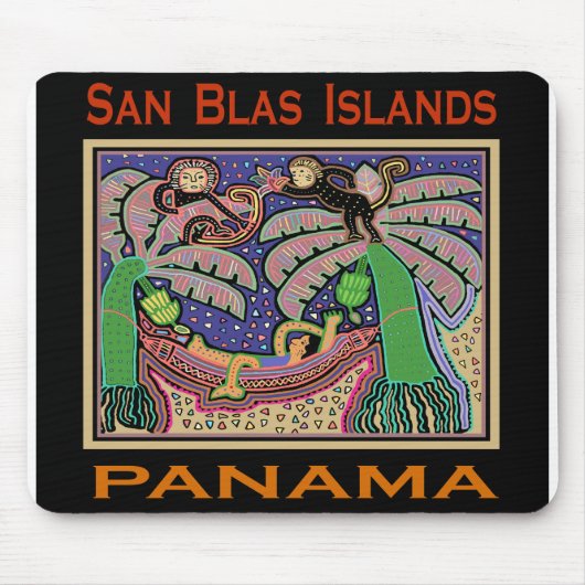 San Blas-eilanden Panama Mola Muismat (Voorkant)