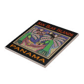San Blas-eilanden Panama Mola Tegeltje (Zijkant)